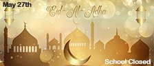 Eid al-Adha - Schools Closed